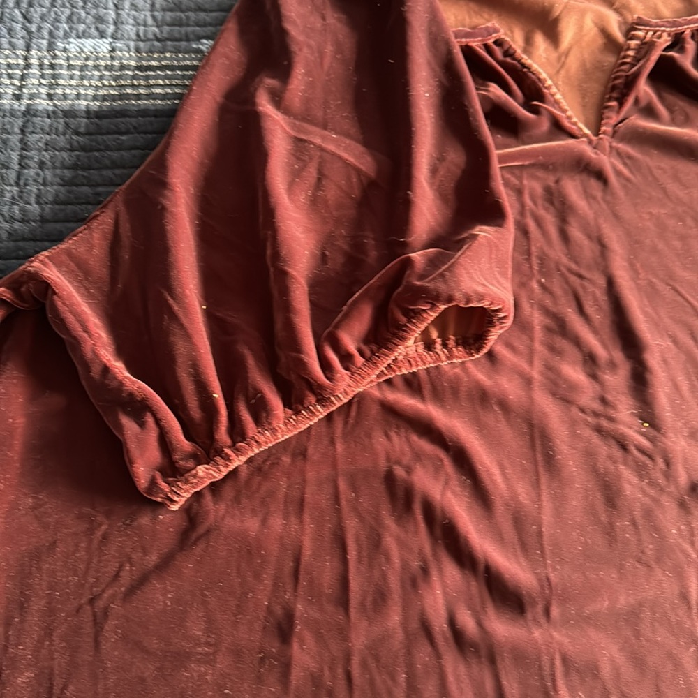 Old Navy Velvety Swing Dress. XXL NWT - Picture 9 of 10